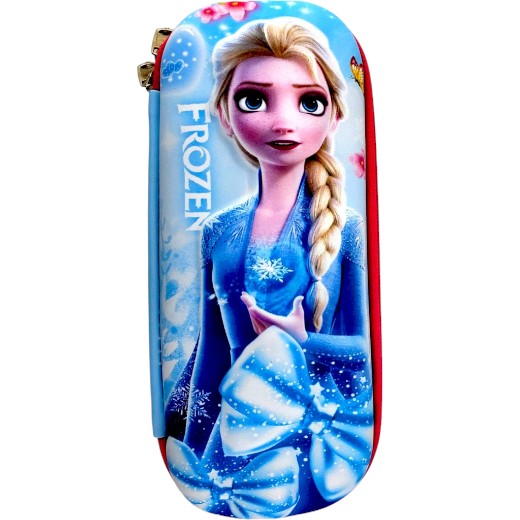 3D Frozen Pencil Pouch - Blue - No. 5604