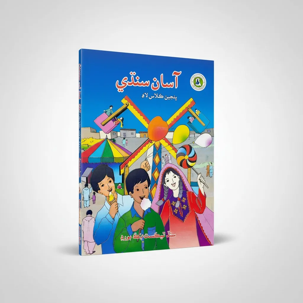 Asan Sindhi For Class 5 - Sindh Textbook