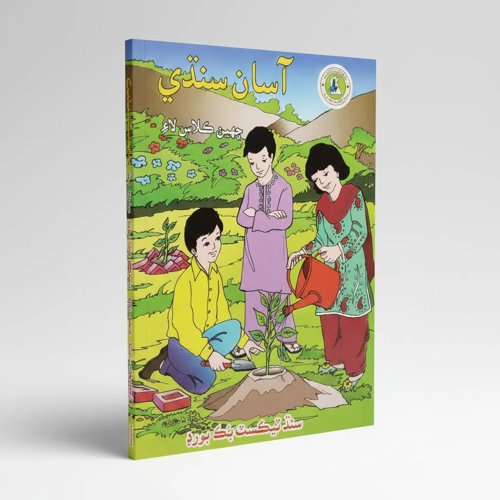 Asan Sindhi For Class 6 - Sindh Textbook