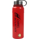 Water Bottle Steel Camel Mountain - 1000ml - Red