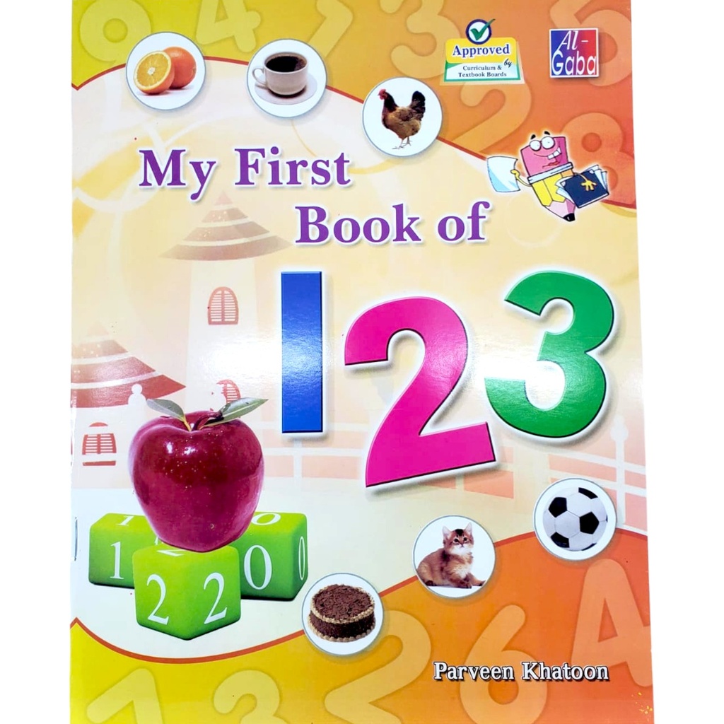 My First Book of 123 - Gaba Books