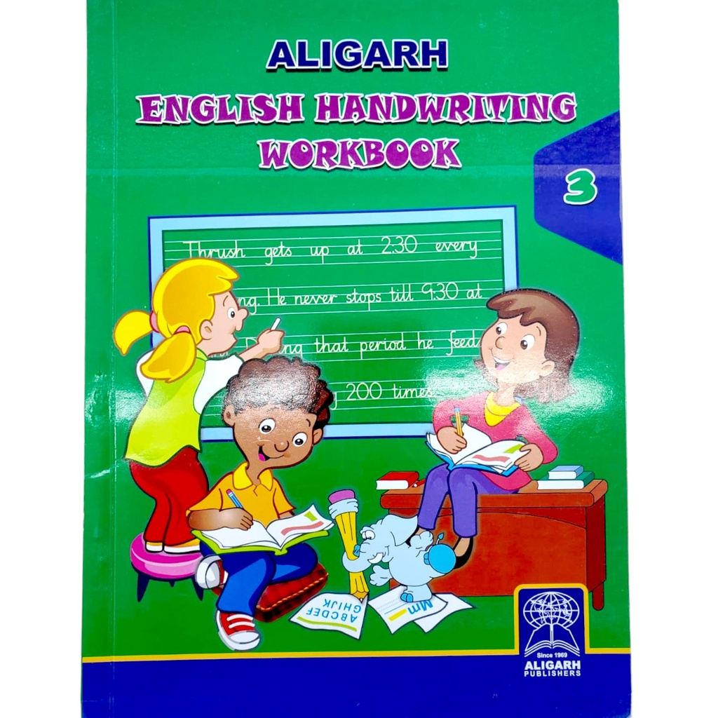 [9789695132678] Aligarh English Handwriting Workbook 3 - Aligarh