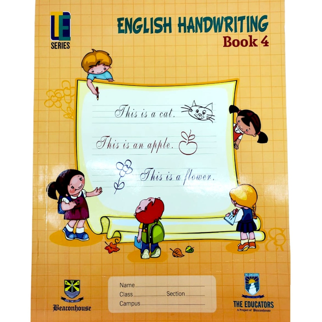 English Handwriting Book 4 - Class 4