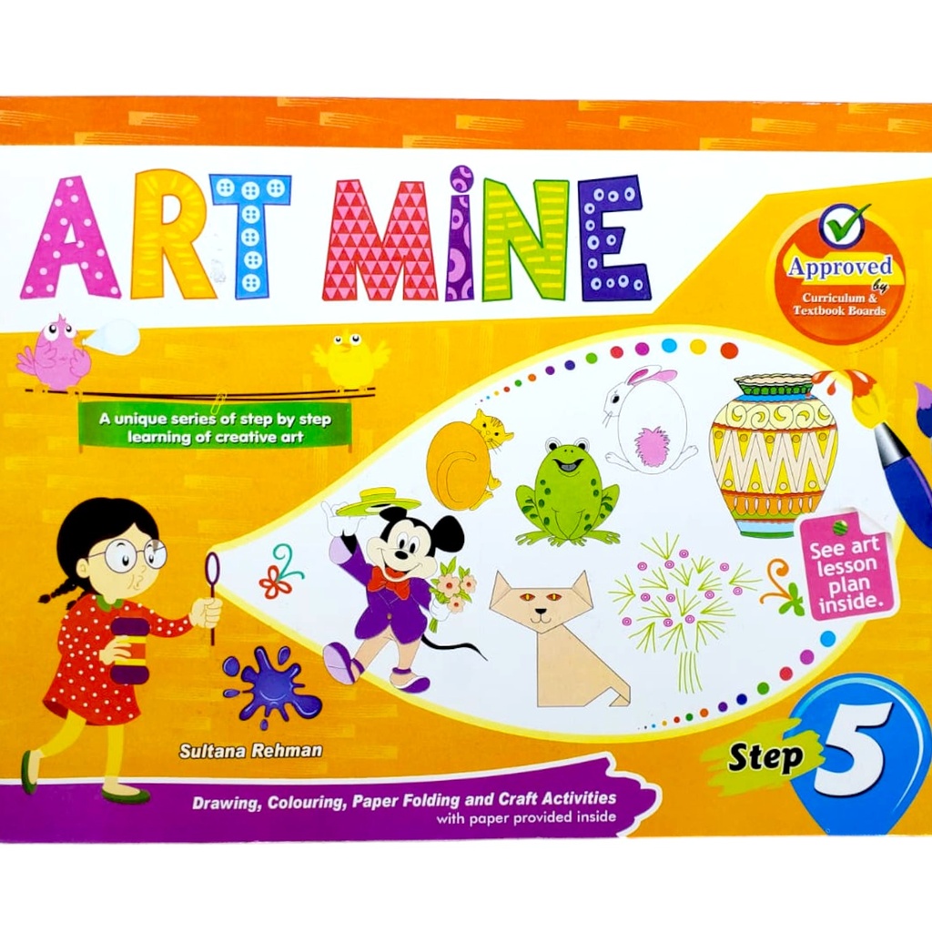 [9789695095843] Art Mine Book Step 5 - Gaba Books