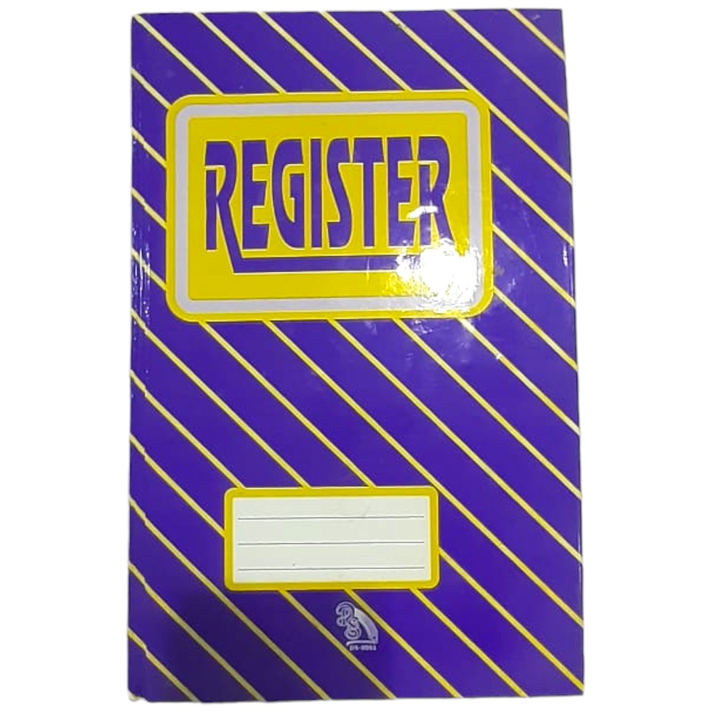 Hard Cover Register 200 Pages - Local Paper