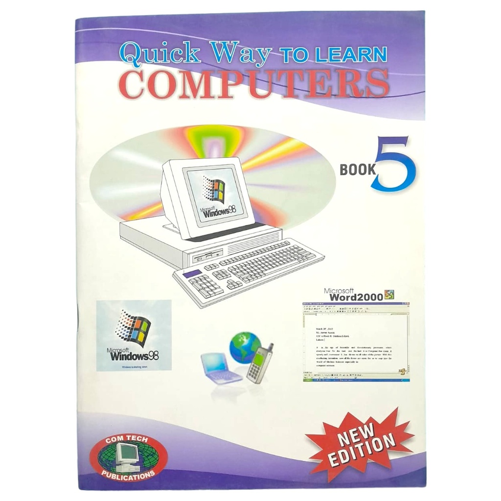 Quick Way to Learn Computers Book 5 - Comtech Publisher