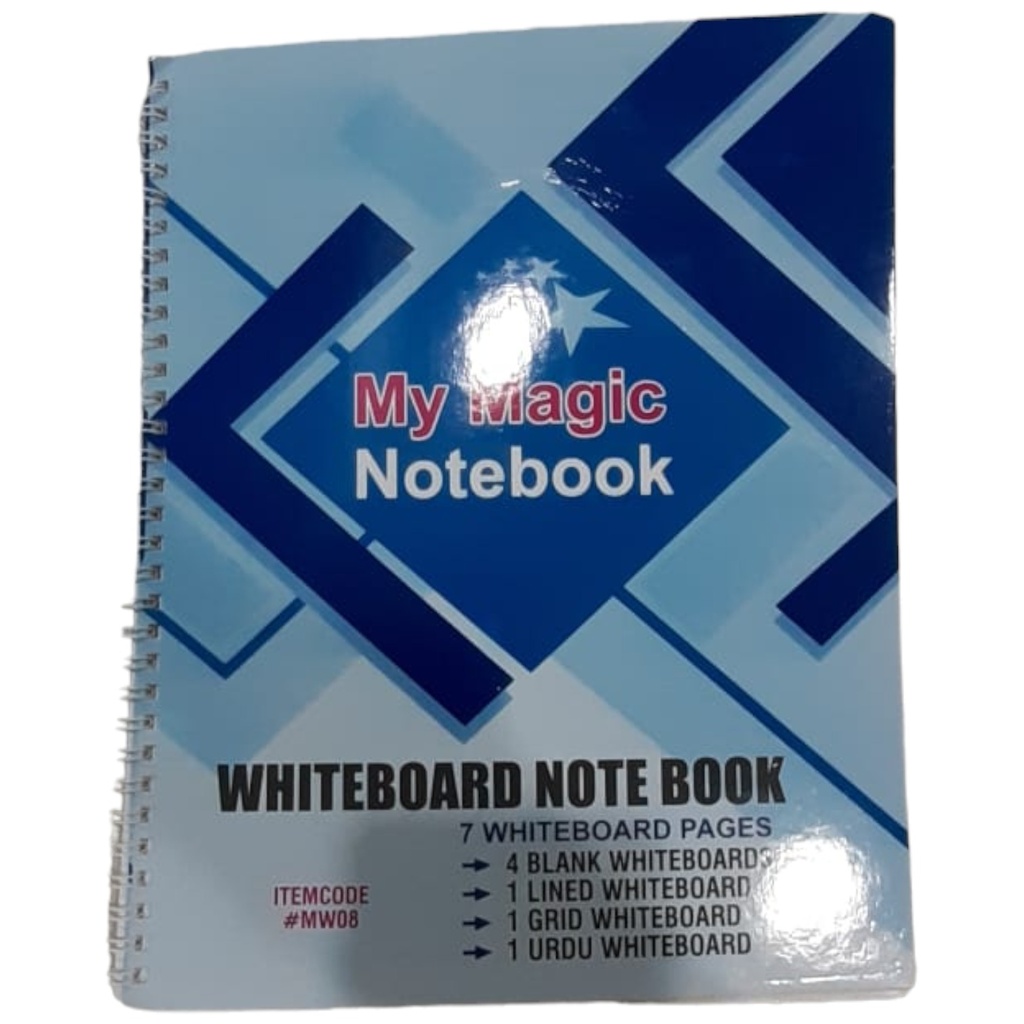 My Magic Notebook Spiral Binding - Whiteboard Notebook