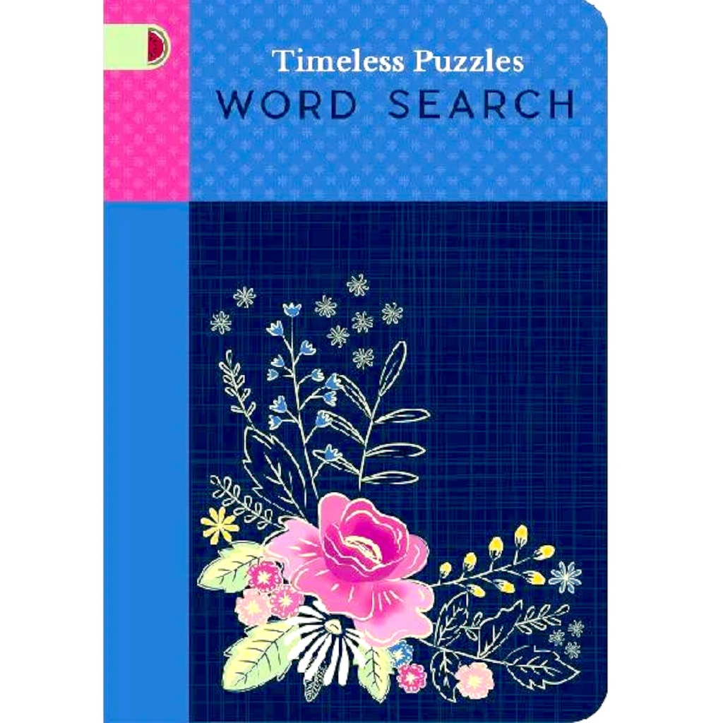 Timeless Puzzles: Word Search (Blue)