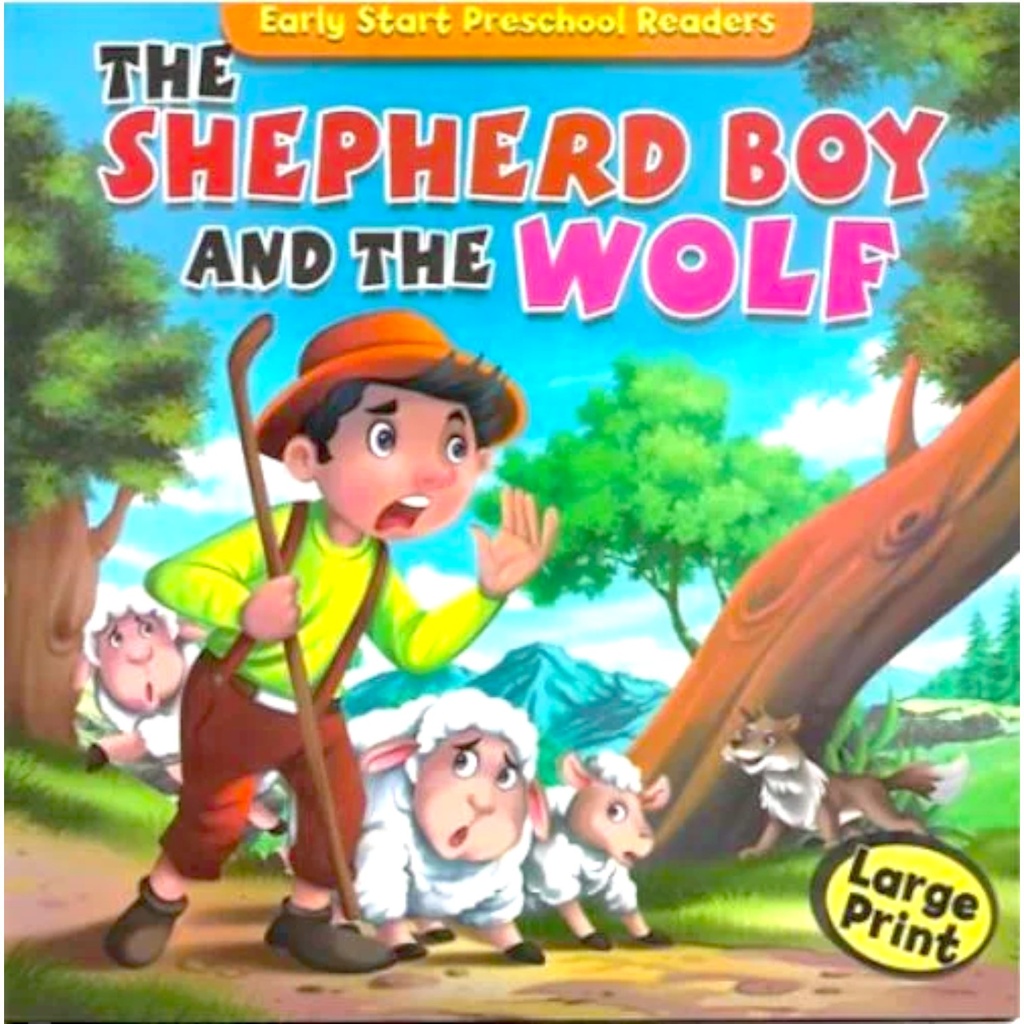 Early Start Preschool Readers: The Shepherd Boy And The Wolf