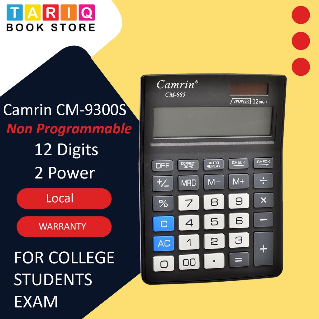 Camrin Simple Calculator - No. CM-9300S