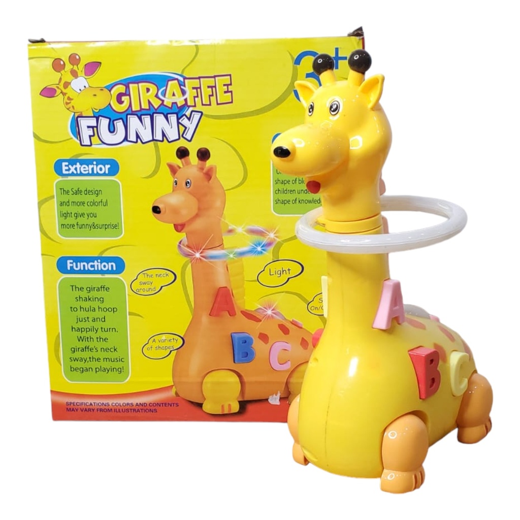 Funny Giraffe Musical Toy - No.A603 - DONG XIN