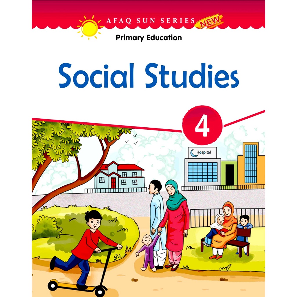 Social Studies Book 4 - Primary Education - Afaq Sun Series