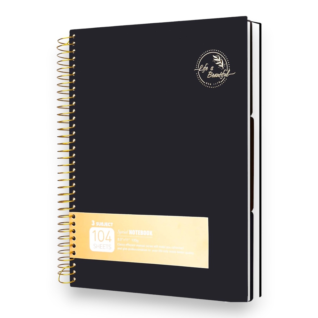 3 Subject Spiral Binding A4-1 Size - Elite Paper Product