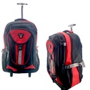 Power Trolley Bag - Red/Black - 20 Inch - Class O/A-Level( IMPORTED )