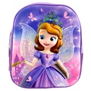 Sofia Pre-Primary School Bag - Purple - No. 6D 13( MADE IN PAKISTAN )