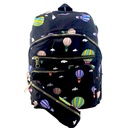 Balloon Design College Bag - Black - No. 9028( IMPORTED )