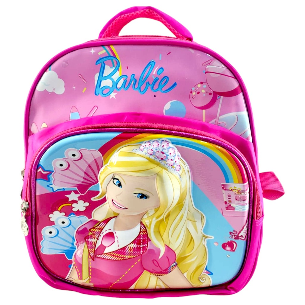 Barbie School Bag - 13 Inch - Class Pre-primary( IMPORTED )