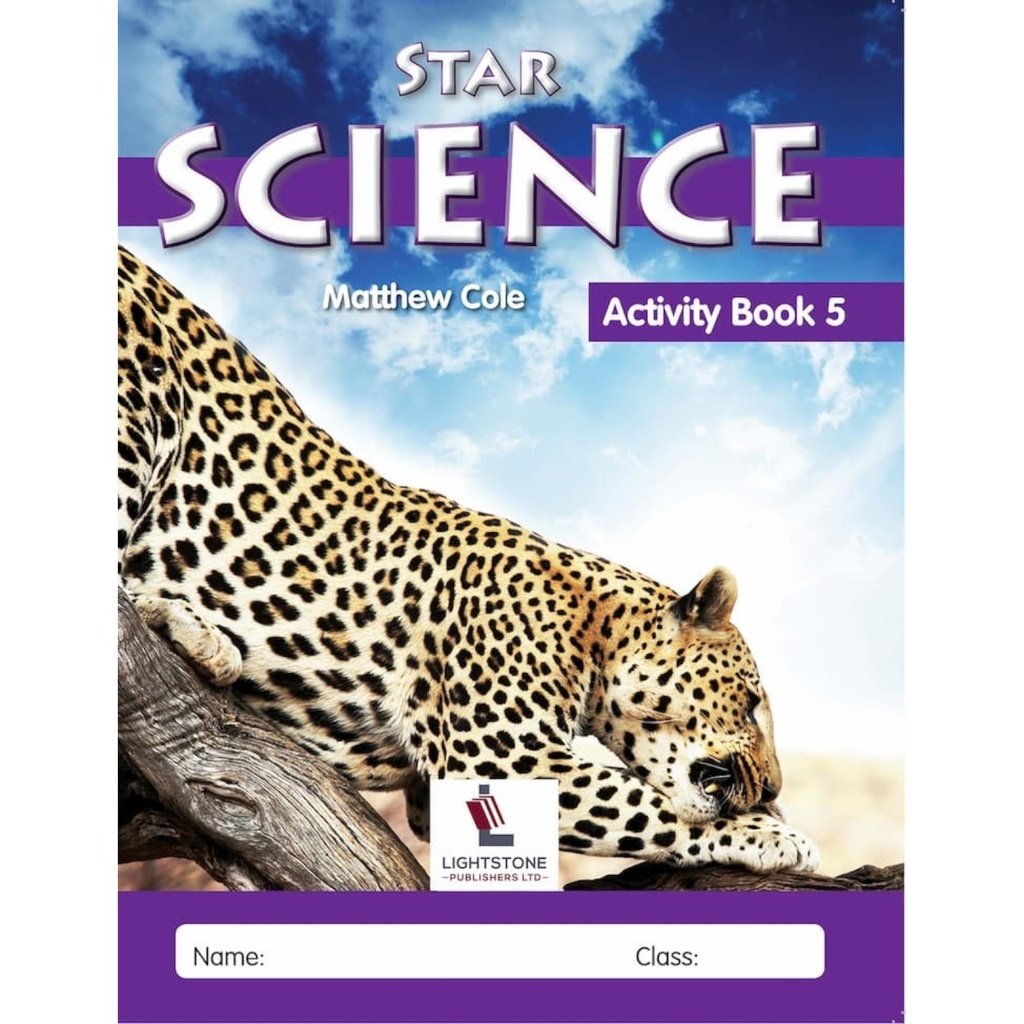 [9789697160099] Star Science Matthew Cole Activity Book 5 - Light Stone Publisher
