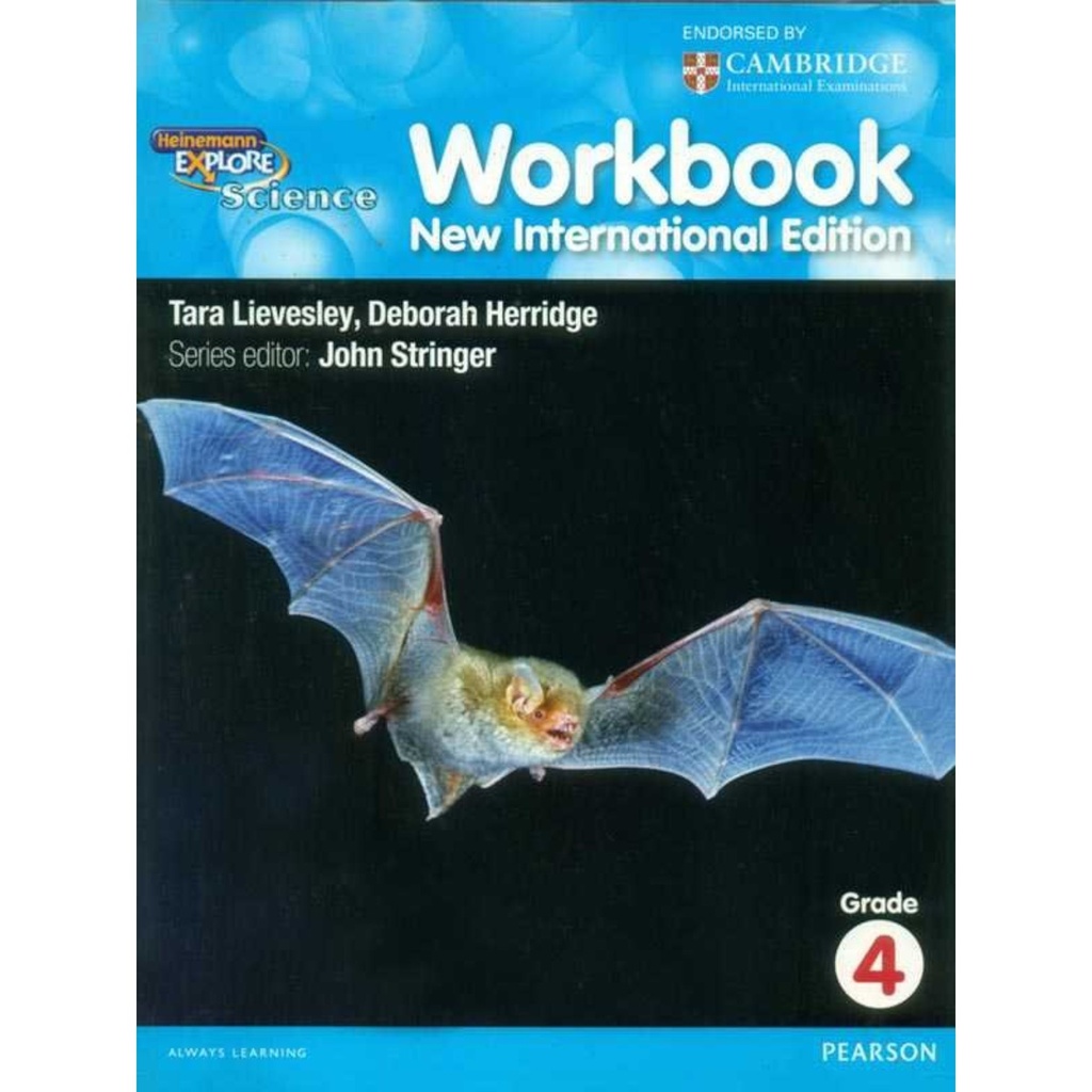 Heinemann Cambridge Explore Science Workbook 4 - Old Edition