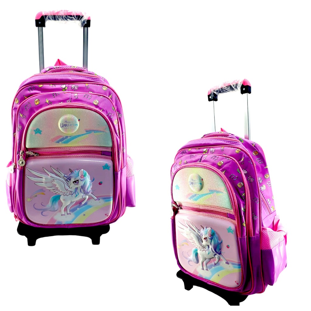 Unicorn Trolley Bag - 18 Inch - Class 3 - 5( IMPORTED ) - No. 18004-1