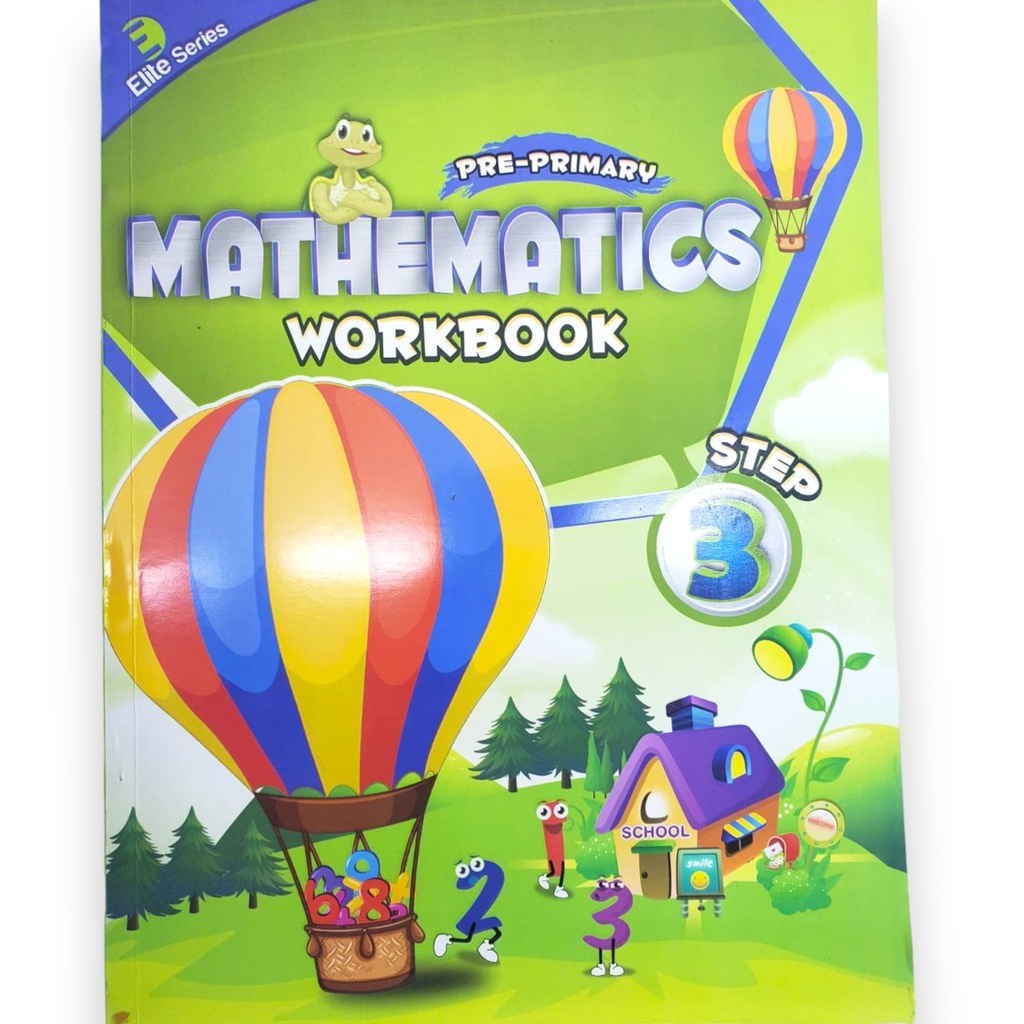 [3144464] Elite Pre Primary Mathematics Workbook Step 3 - Mak Publishers