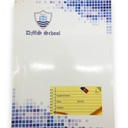 Single Line Register - 200 Pages - D.M.S