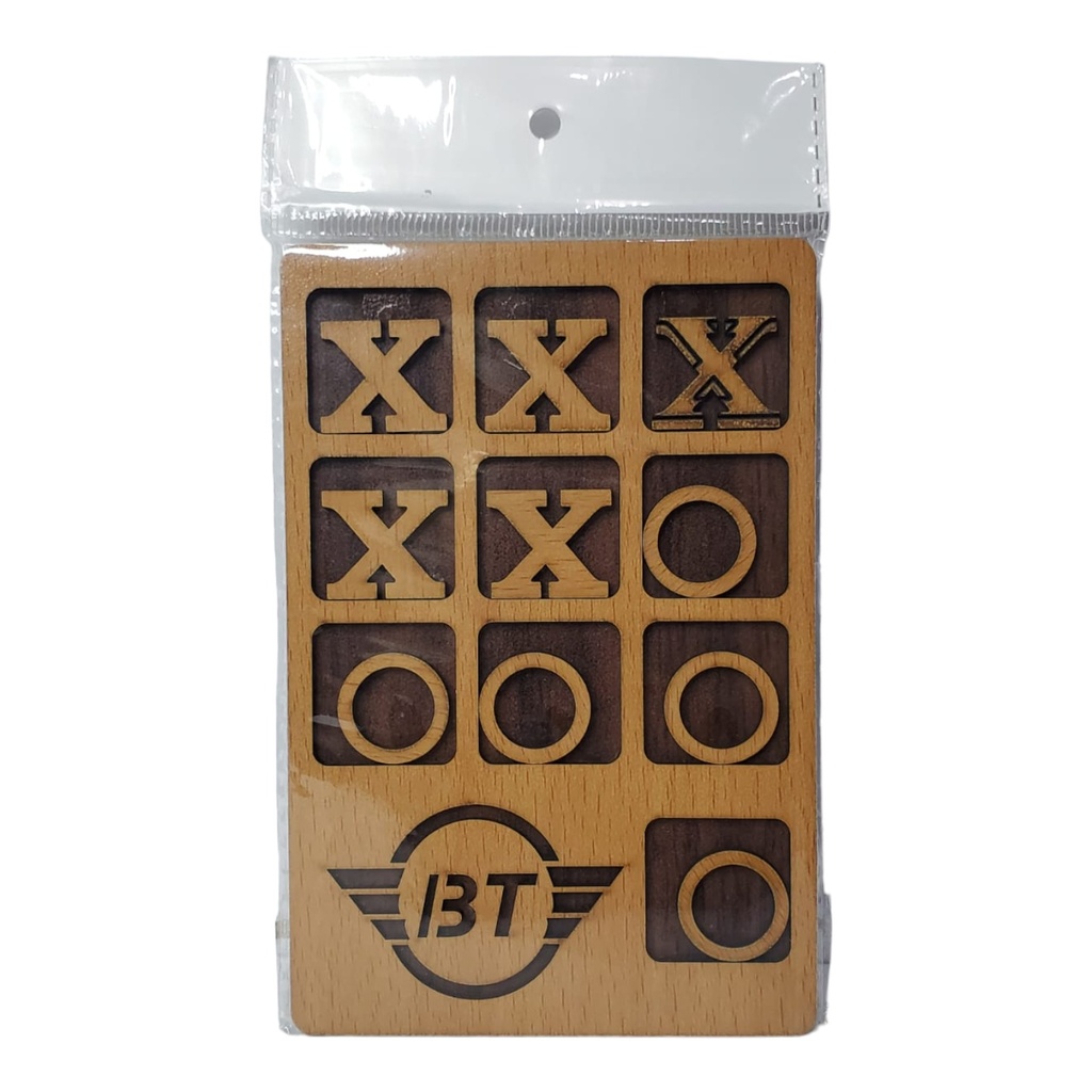 Wooden Maze Game - BT - Tic Tac Toe