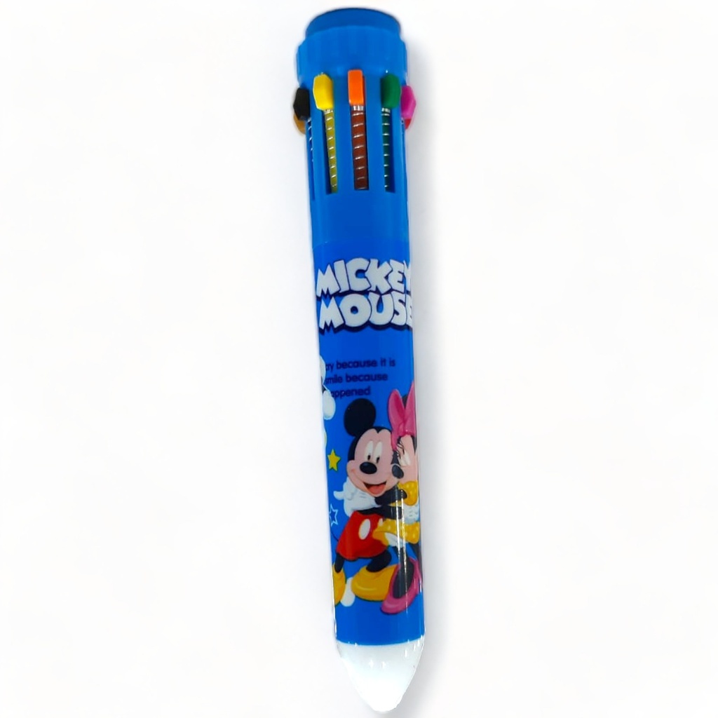Multi Colour Pen (12 Color) - Mickey Mouse