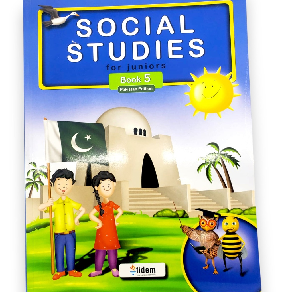 Social Studies For Juniors Book 5 - Pakistan Edition - Fidem Publisher