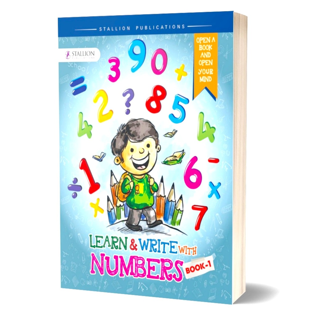 Learn & Write With Numbers book 1