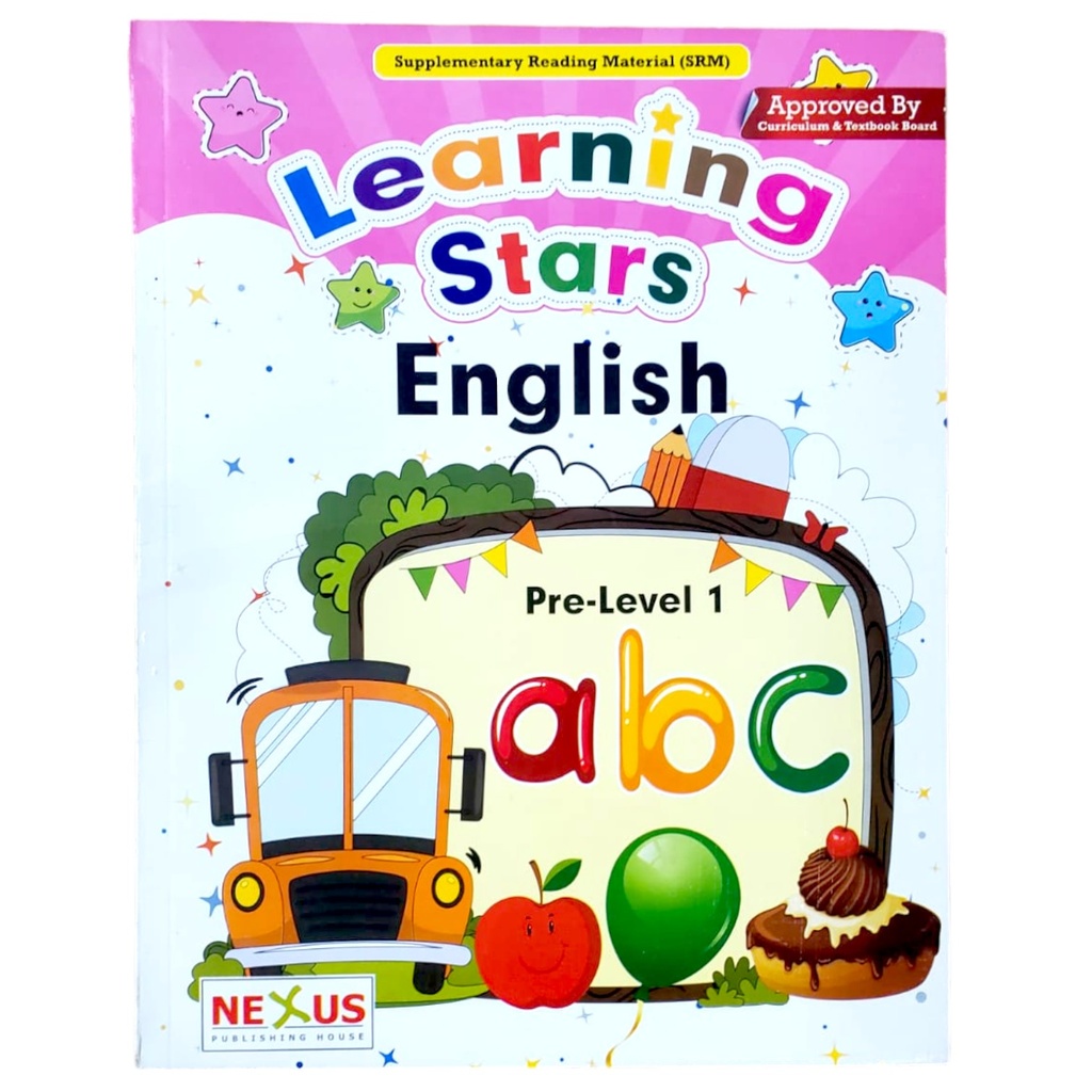Learning Stars English Book Pre Level 1