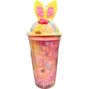 Pink Bunny Straw Sipper - 430 ML