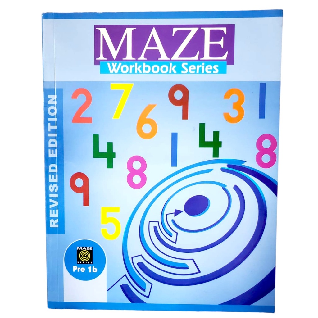 Maze Workbook Series Pre 1B