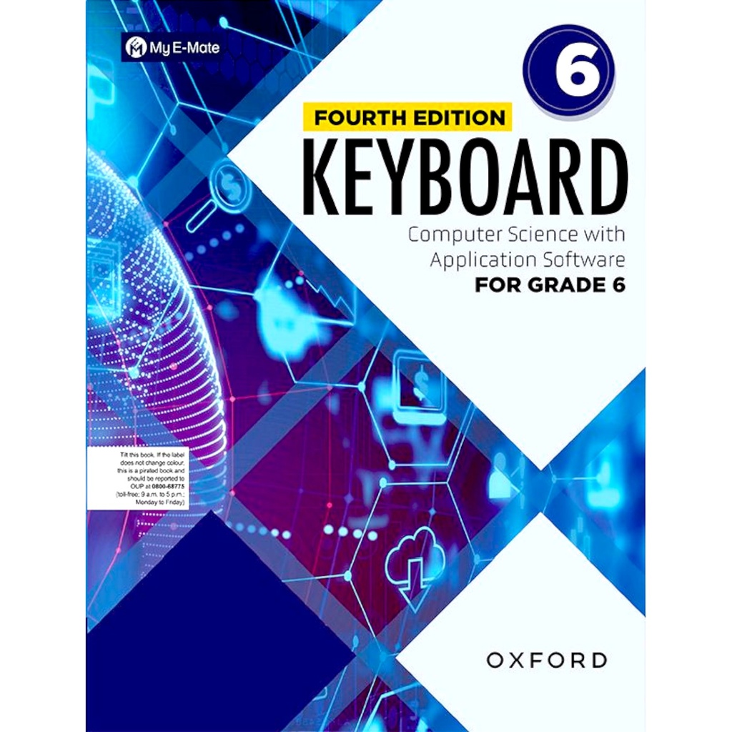 KEYBOARD: COMP SCI BK 6 4E W/DIGITAL CONT