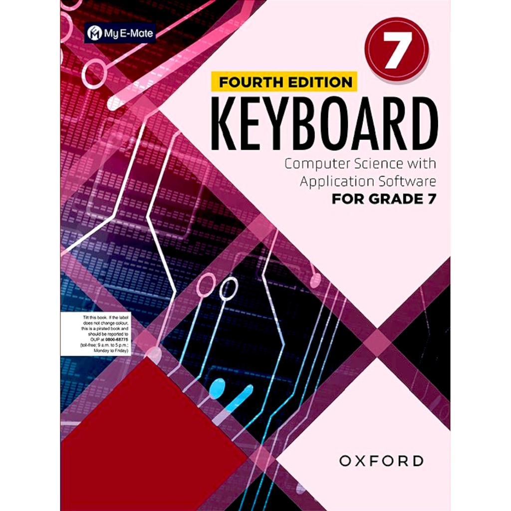 KEYBOARD: COMP SCI BK 7 4E W/DIGITAL CONT