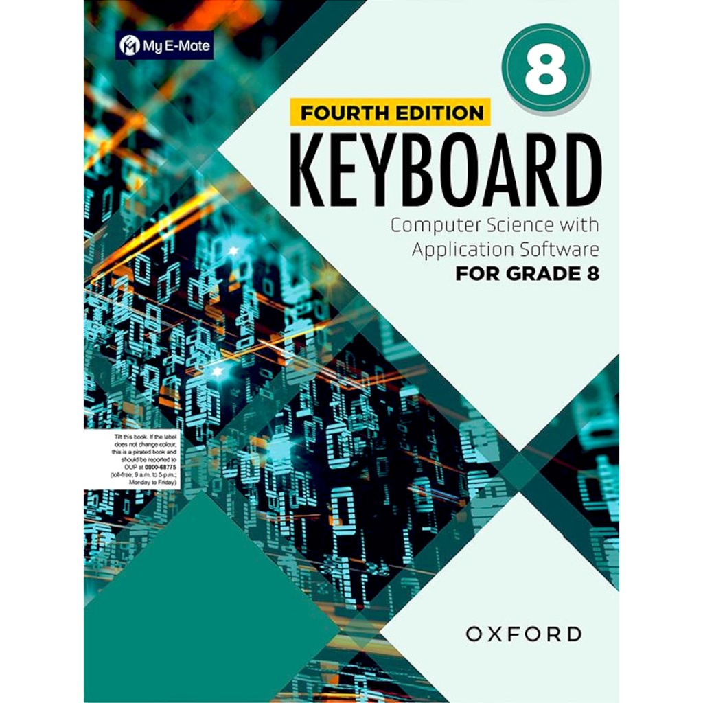 KEYBOARD: COMP SCI BK 8 4E W/DIGITAL CONT