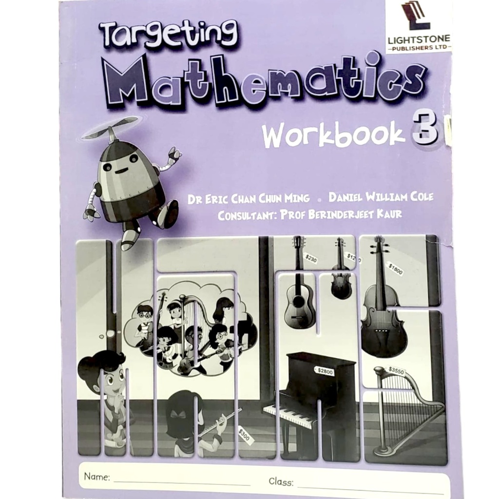 [9789697160358] Targeting Mathematics Workbook 3
