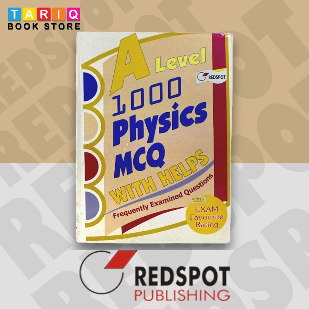 [9789810550127] Redspot A Level 1000 Physics MCQ with Helps