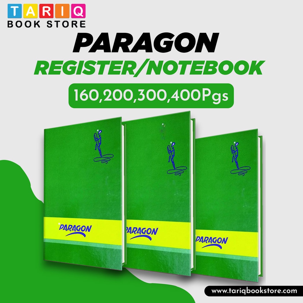 Paragon Register 400Pages (Legal Size) - Imported Paper