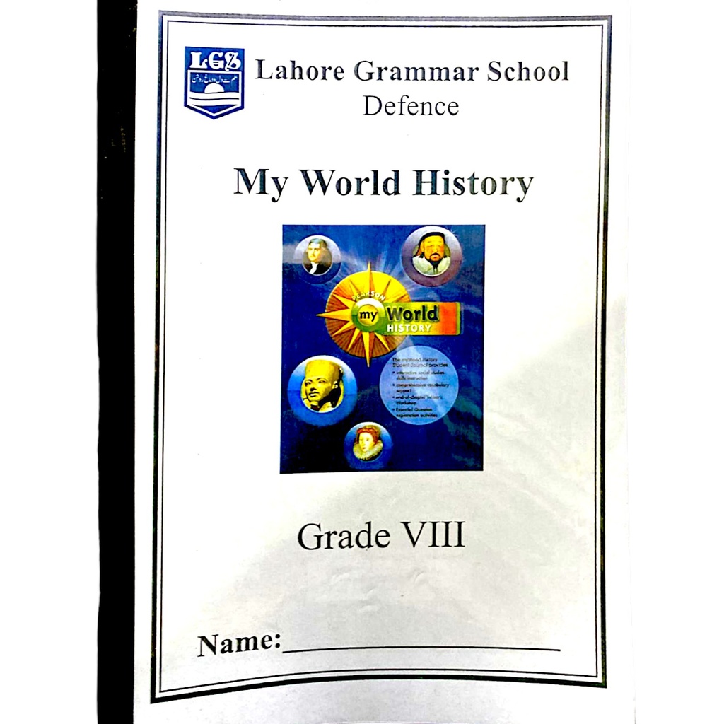 My World History For Grade 8 - LGS