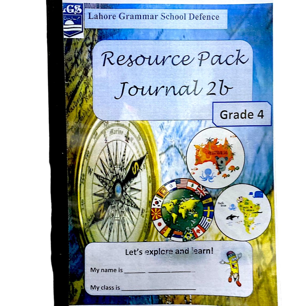 Resource Pack Journal 2b For Grade 4 - LGS