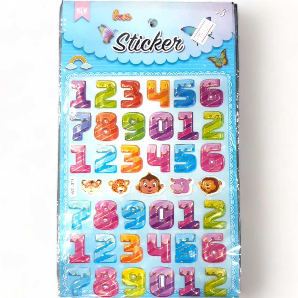 Number Stickers YLD-028