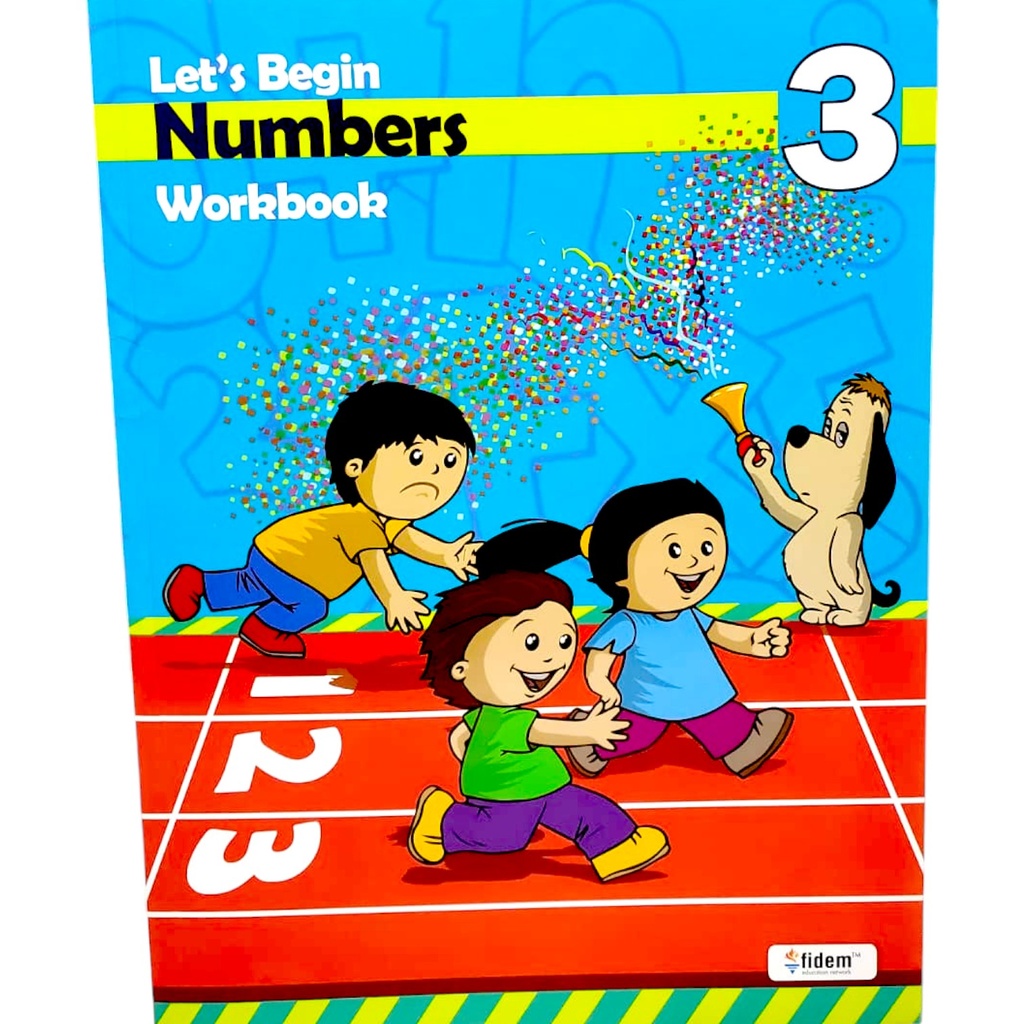 Let's Begin Numbers Workbook 3 - Fidem