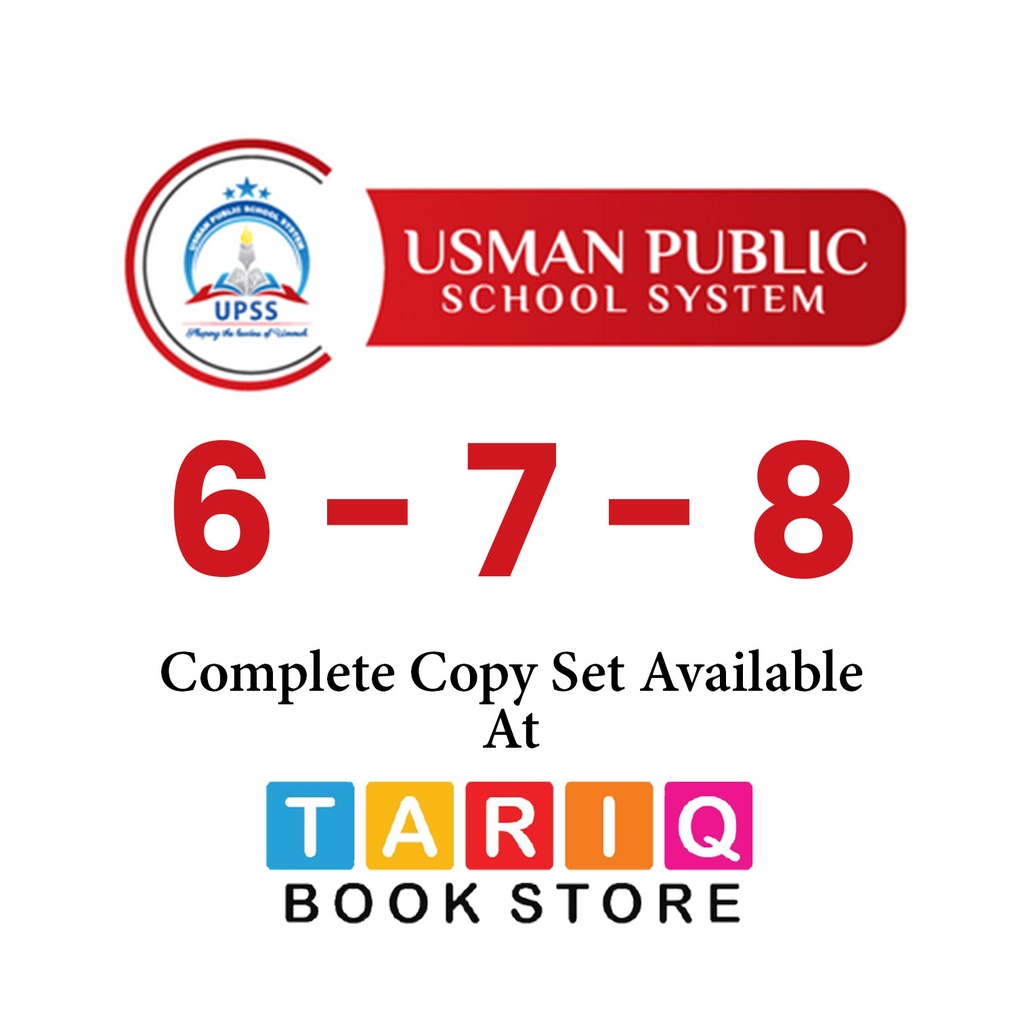 Usman Public School Copy Set Class 6-7-8
