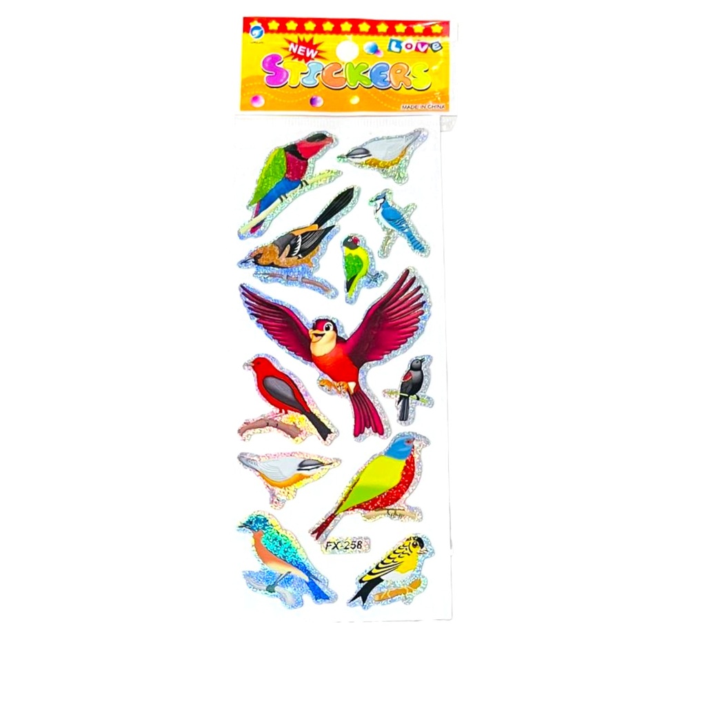 Birds Sticker - FX-258
