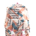 Text Printed & Dori Design College Bag - Assorted Design - No. 8042/709