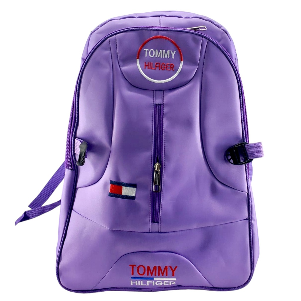 Tommy Hilfiger School Bag - Purple (Made In Pakistan)