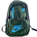 Nike School Bag - Green - Class - 3 - 8 - 5 Zipper( MADE IN PAKISTAN )