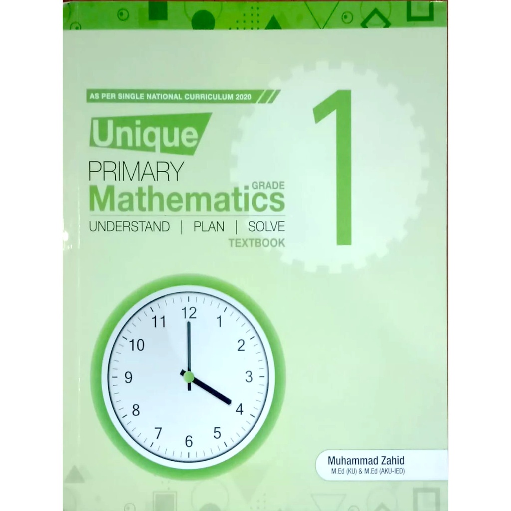 [9786277572501] Unique Primary Mathematics Grade 1 - Dar ul Madinah
