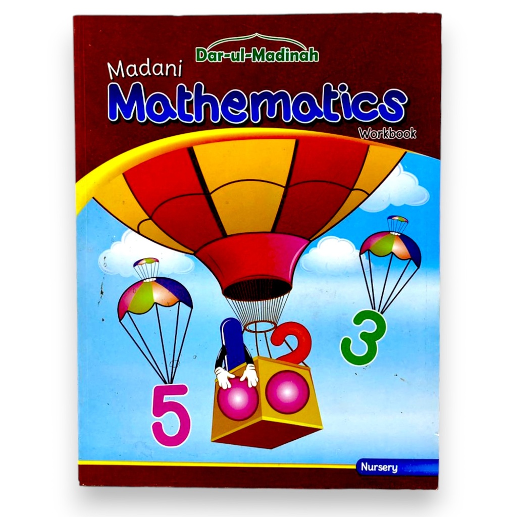 [9789696312079] Madani Mathematics Workbook For Class Pre-Nursery - Dar ul Madinah